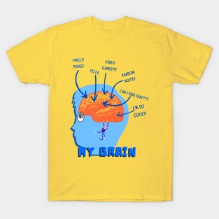 My Kid Brain for Boys T-Shirt